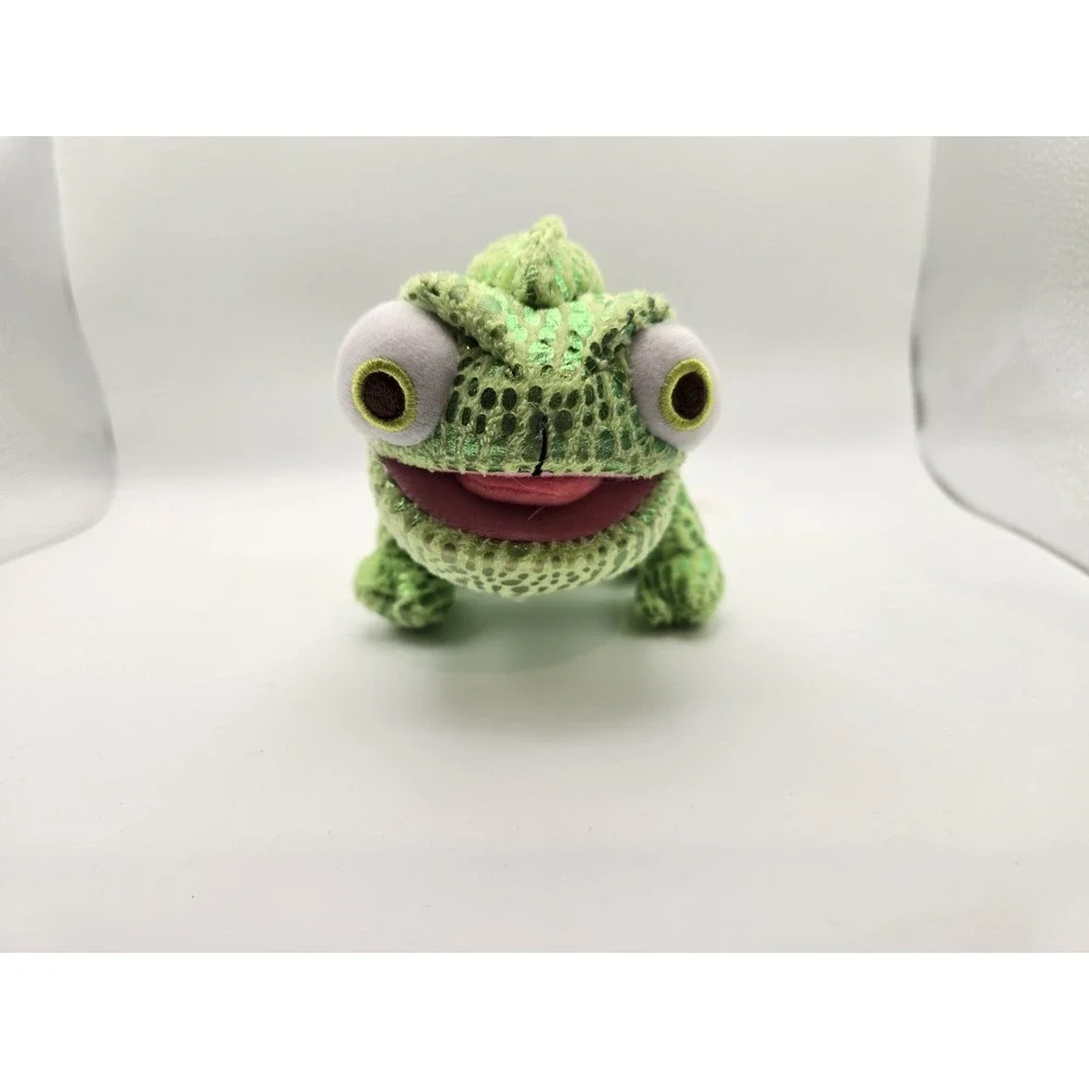 Disney Store Tangled Pascal Chameleon Plush Stuffed Animal‎ Toy Green 8